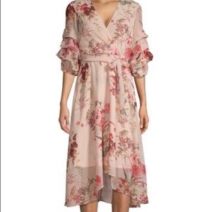 Gabby Skye High Low Floral Dress